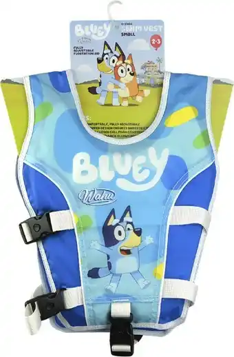 Bluey Swim Vest