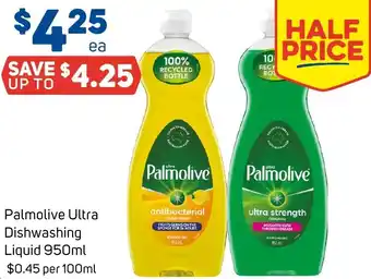 Foodland Palmolive Ultra Dishwashing Liquid 950ml offer