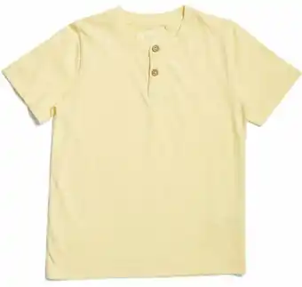 BIG W K-D Organic Henley Tee offer