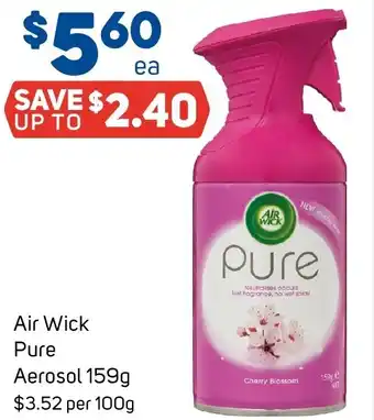 Foodland Air Wick Pure Aerosol 159g offer