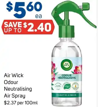 Foodland Air Wick ODOUR NEUTRALISING Air Spray offer