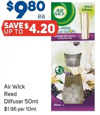 Foodland Air Wick Reed Diffuser 50ml offer
