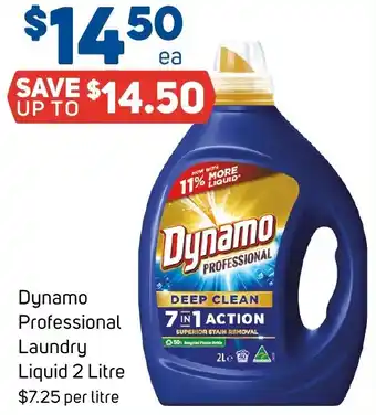 Foodland Dynamo Professional Laundry Liquid 2 Litre offer