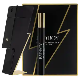 My Beauty Spot Carolina herrera bad boy 100ml edt 2 piece set offer