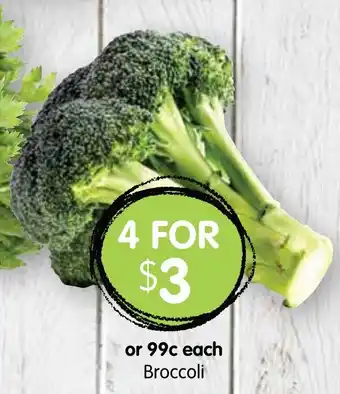 Spudshed Broccoli offer