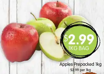Spudshed Apples Prepacked 1kg offer