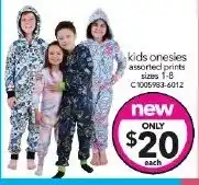 Cheap as Chips kids onesies assorted prints offer