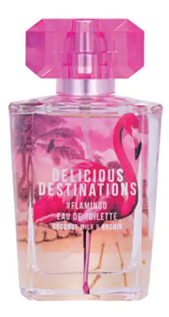 Delicious destinations flamingo eau de toilette 50ml