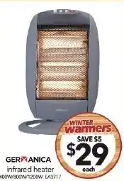 Cheap as Chips infrared heater offer