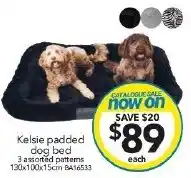 Cheap as Chips Kelsie padded dog bed offer