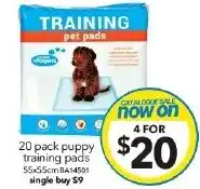 Cheap as Chips TRAINING pet pads offer