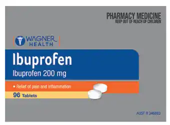 ePharmacy Wagner health lbuprofen 96 tablets offer