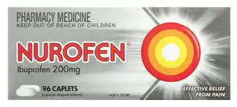ePharmacy Nurofen 200mg 96 caplets offer