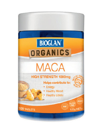 ePharmacy Bioglan organics maca 100 tablets offer