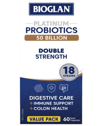 ePharmacy Bioglan platinum probiotic 50 billion 60 capsules offer