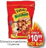 Cheap as Chips Schmackos marrobones offer