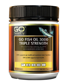 ePharmacy Go healthy fish oil 3000 triple strength 150 soft capsules offer