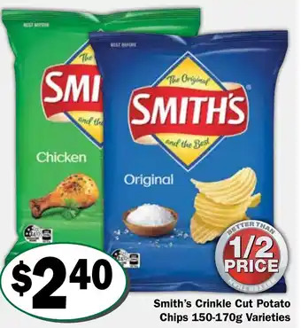 Friendly Grocer Smith's Crinkle Cut Potato offer