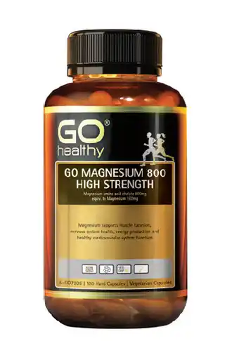 ePharmacy Go healthy magnesium 800 high strength 120 vegecapsules offer