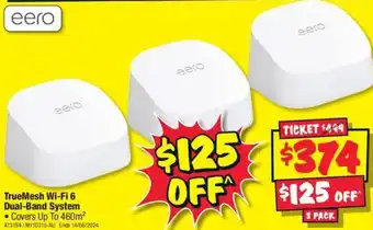 JB Hi-Fi TrueMesh Wi-Fi 6 Dual-Band System offer