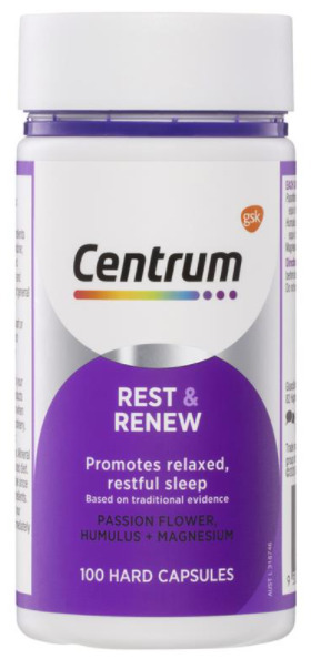 ePharmacy Centrum rest & renew 100 capsules offer