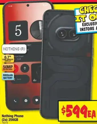 JB Hi-Fi Nothing Phone 256GB offer