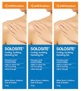 Solosite wound gel tube 100g