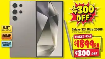 JB Hi-Fi Galaxy S24 Ultra 256GB offer