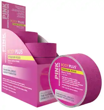 Body plus sports strapping tape 3.8cm x 13.7m