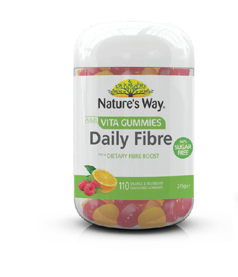 ePharmacy Nature’s way adult vita gummies daily fibre 94% sugar free 110 gummies offer