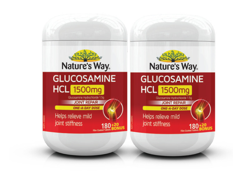 Nature’s way glucosamine hcl 1500mg 200 tablets offer at ePharmacy