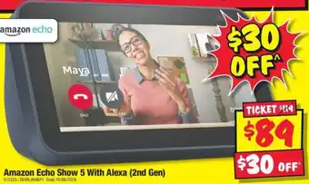 JB Hi-Fi Amazon Echo Show 5 With Alexa offer