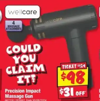 JB Hi-Fi Precision Impact Massage Gun offer