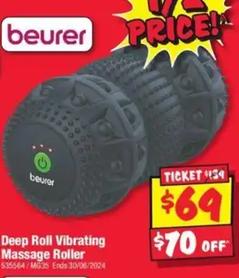 JB Hi-Fi Deep Roll Vibrating Massage Roller offer