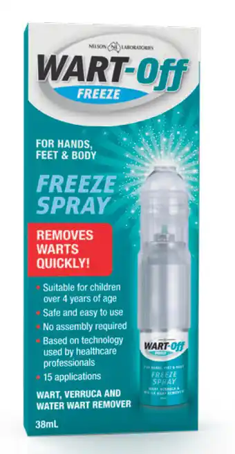 Wart-off freeze spray 38ml