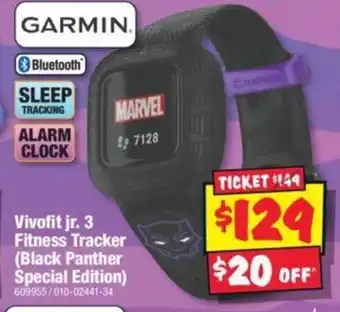 JB Hi-Fi Vivofit jr. 3 Fitness Tracker offer