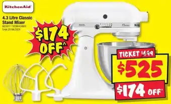 JB Hi-Fi Litre Classic Stand Mixer offer