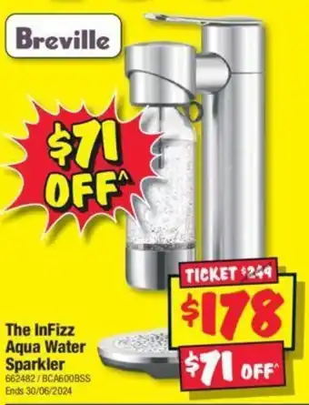 The InFizz Aqua Water Sparkler