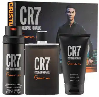 ePharmacy Cristiano ronaldo cr7 game on 100ml edt 3 piece set offer