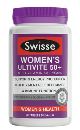 ePharmacy Swisse women’s ultivite 50+ 90 tablets offer