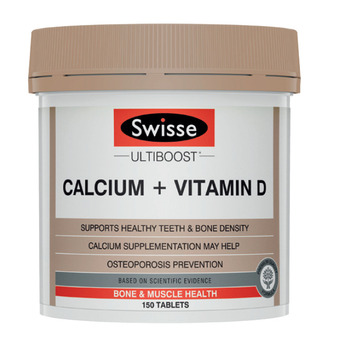 ePharmacy Swisse ultiboost calcium + vitamin d 150 tablets offer