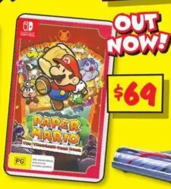 JB Hi-Fi PAPER MARIO offer