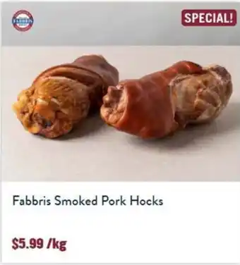 Tasman Butchers Fabbris Smoked Pork Hocks offer