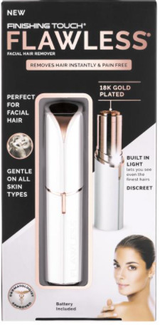 Flawless finishing touch face white
