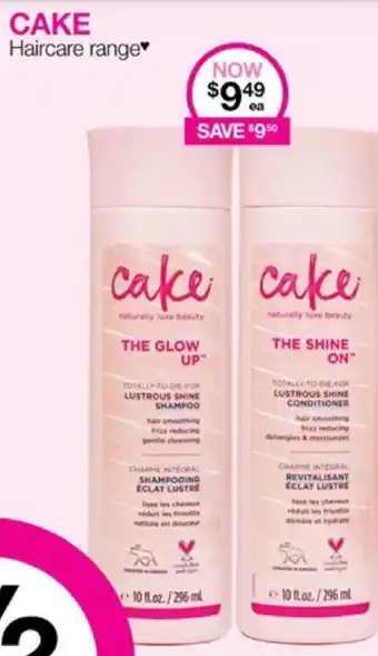 Priceline CAKE Haircare range offer