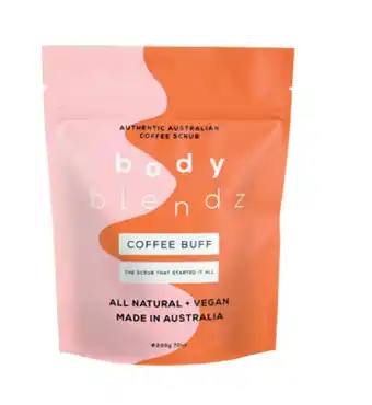 Body blendz body coffee scrub coffee buff 200g