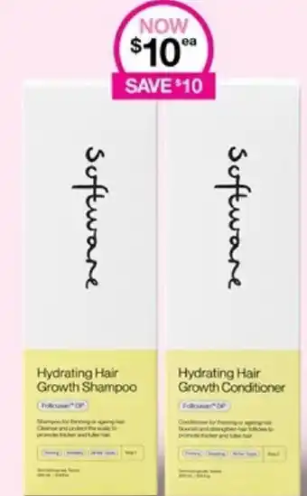 Priceline Software Hydrating Hair Growth Conditioner offer