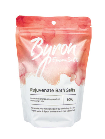 Byron bath salts 500g - rejuvenate