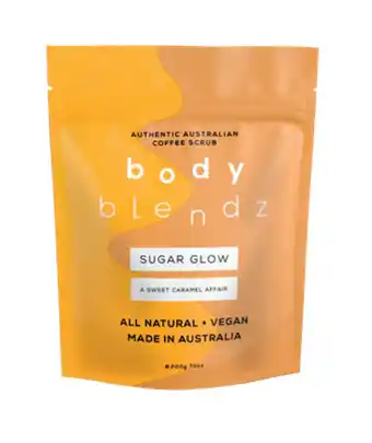 Body blendz body coffee scrub sugar glow 200g