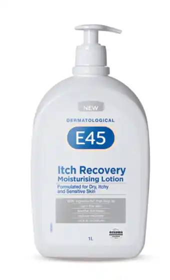E45 itch recovery moisturising lotion 1 litre